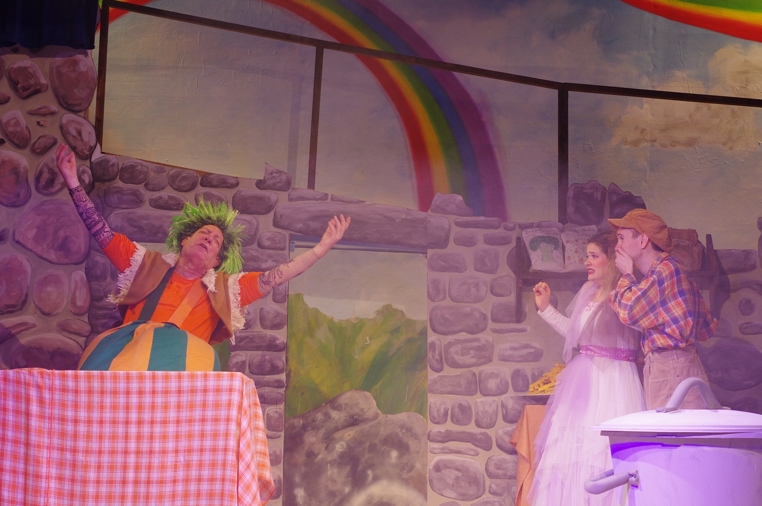 Jack und die Zauberbohnen Theater am Tremser Teich Kindertheater in