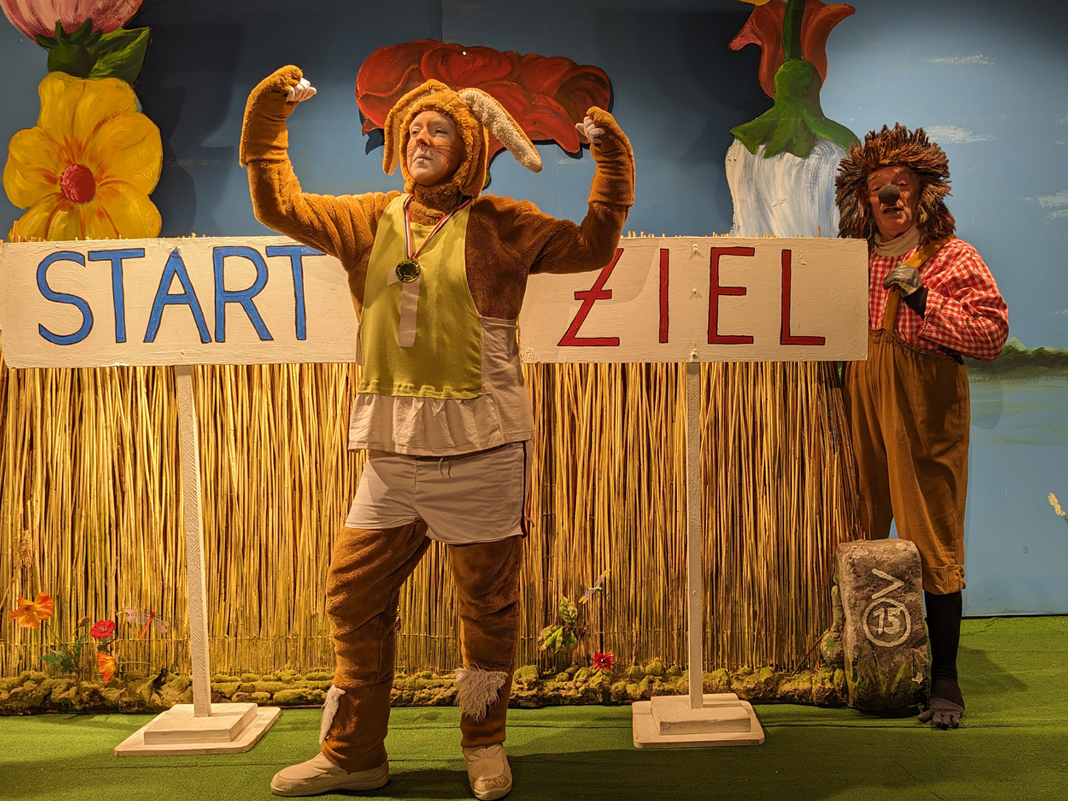 Der Wettlauf zwischen Hase & Igel Theater am Tremser Teich